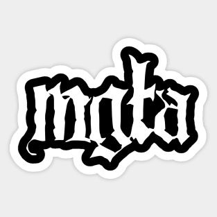 Mgla Band Logo Sticker